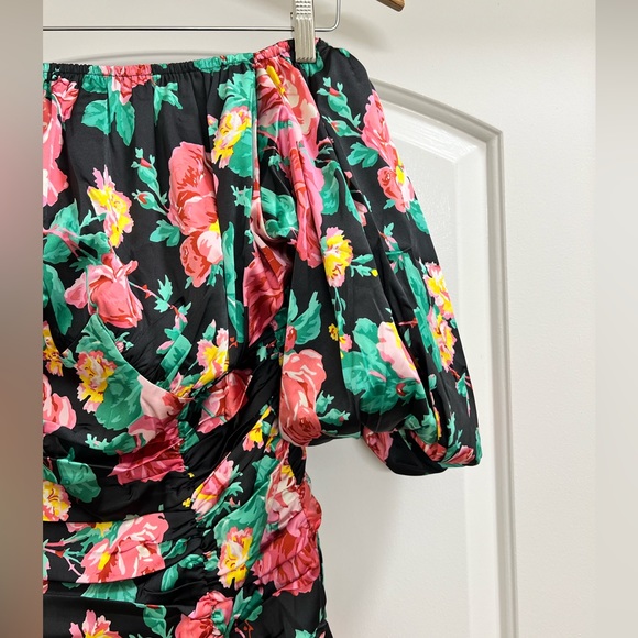 NWT For Love and Lemons Jolie Puff Sleeve Mini Dress - Picture 7 of 14